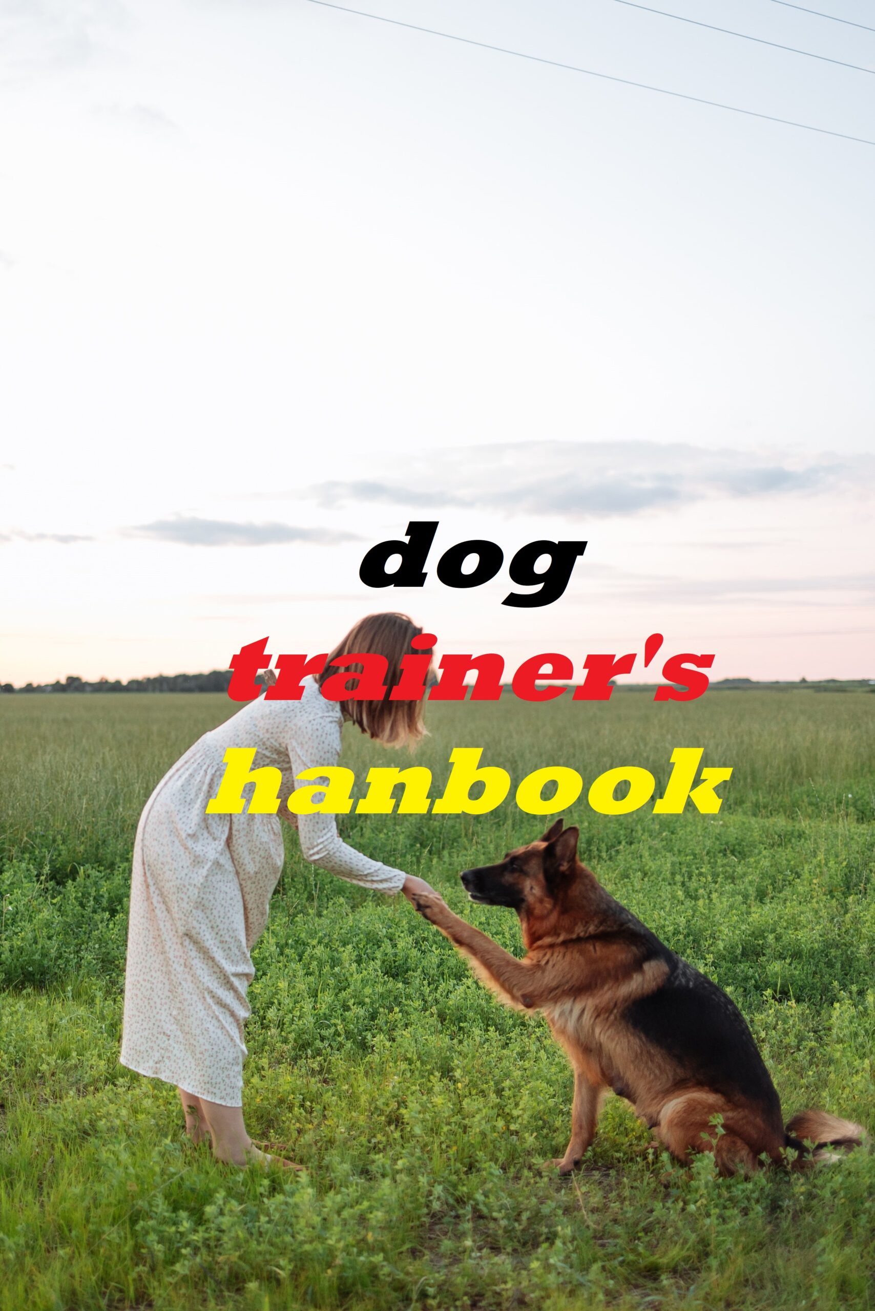 dog trainer's handbook