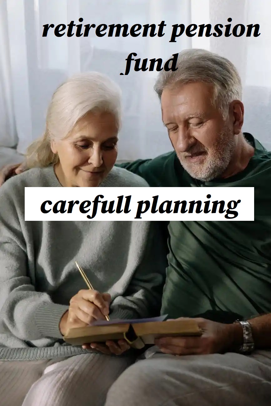 etirement pension planning, a woman in gray sweater sitting beside a man in green long sleeves