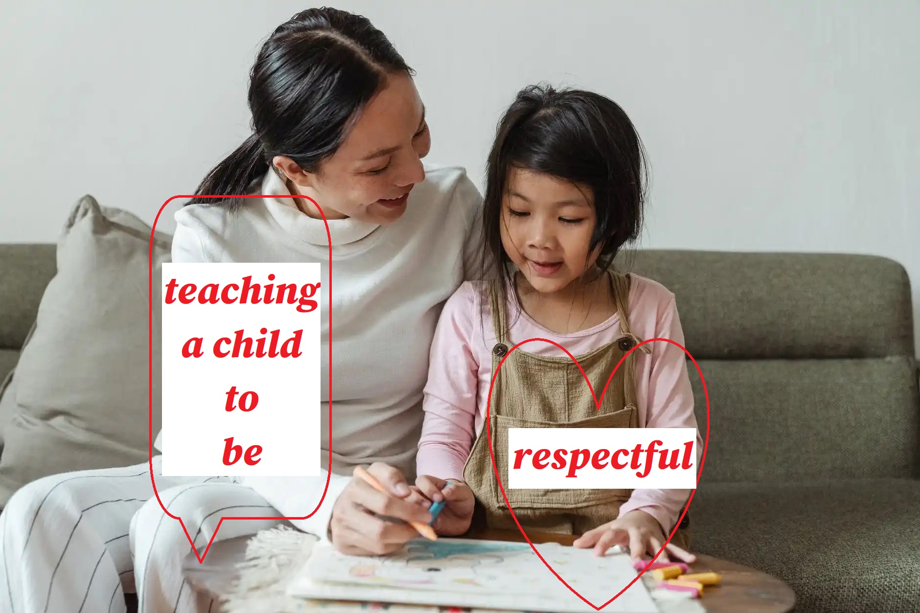 teaching children smiling woman tutoring ethnic girl at home