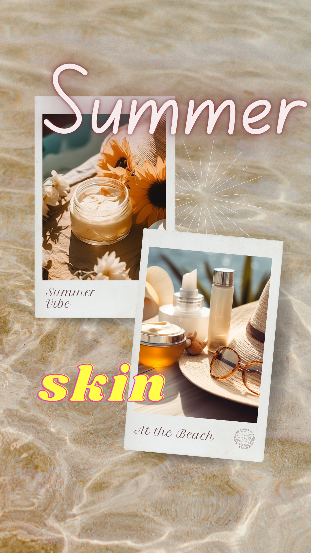 Summer Skin Care beauty