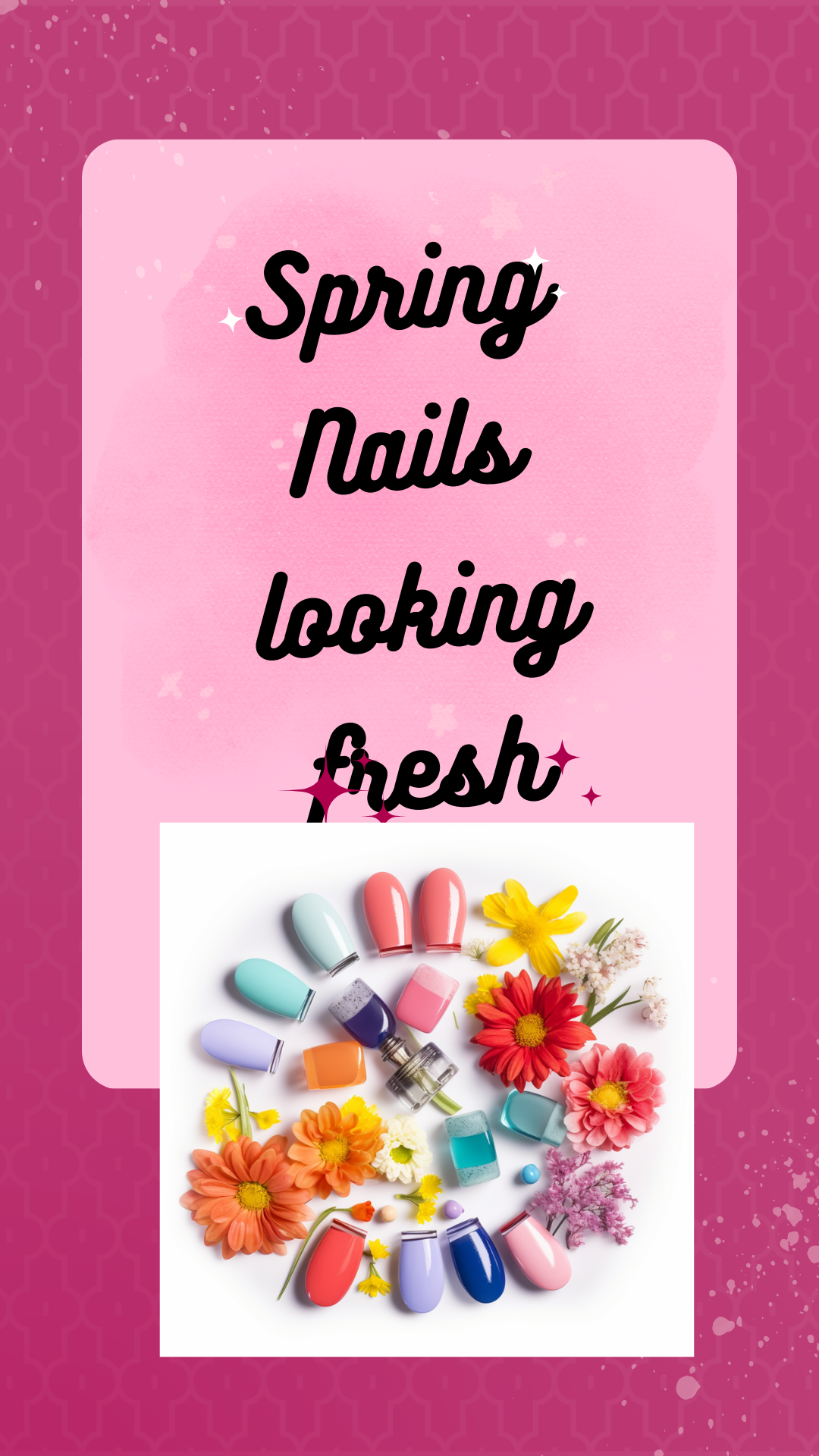 Spring Nail Design Ideas, great way to celebrate this season