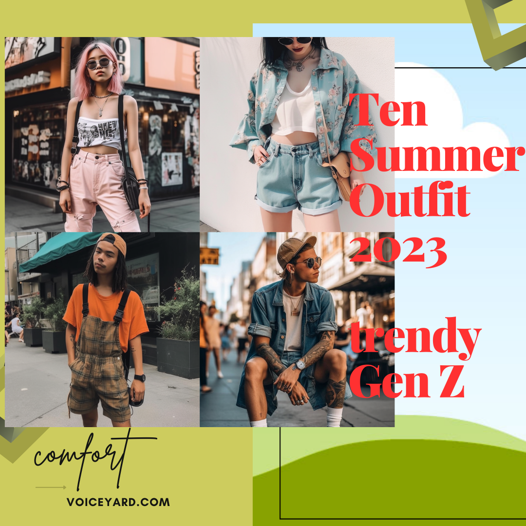 Summer Outfit 2023 trendy Gen Z