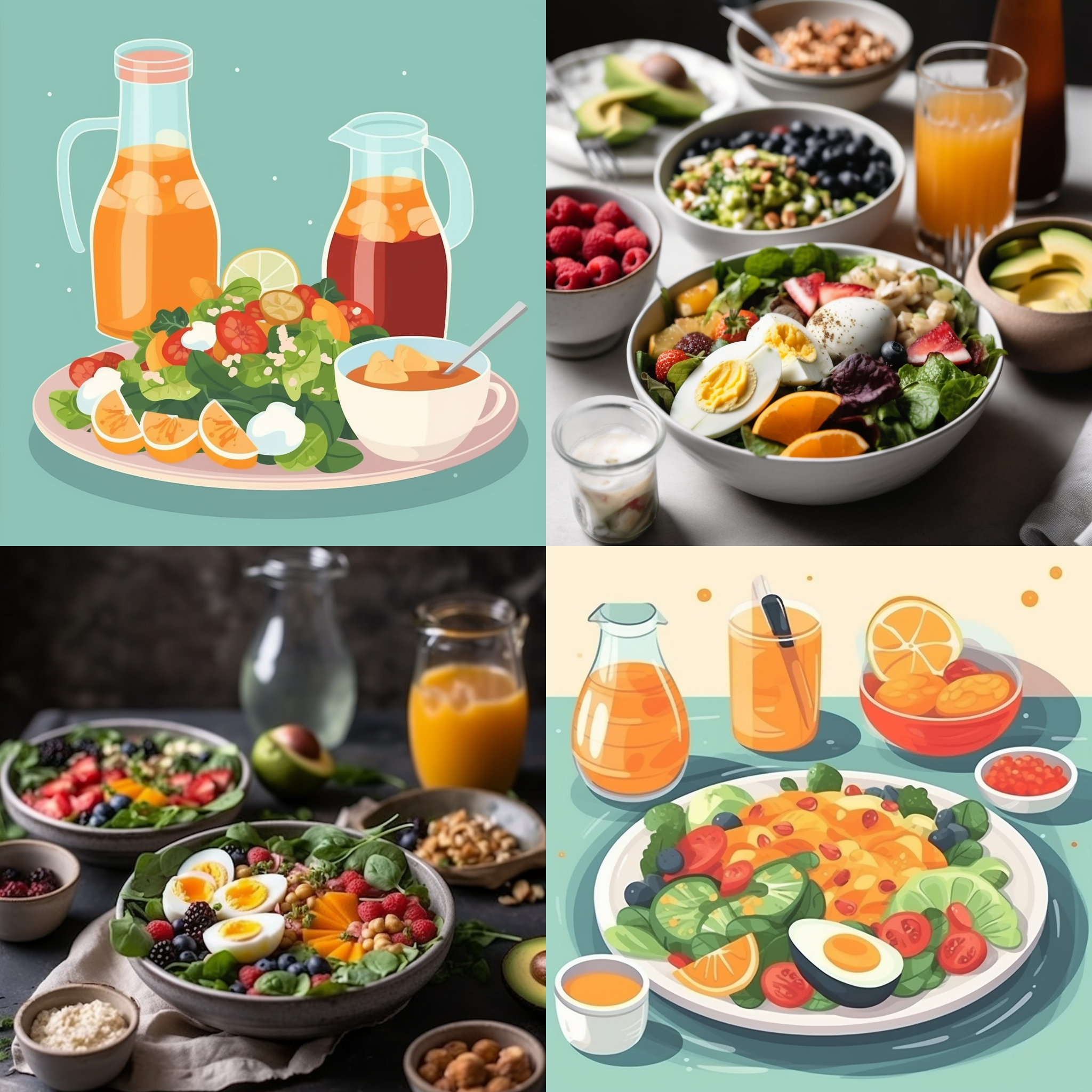 Healthy Salad Breakfast Plan May 6, 2023 to May 12, 2023