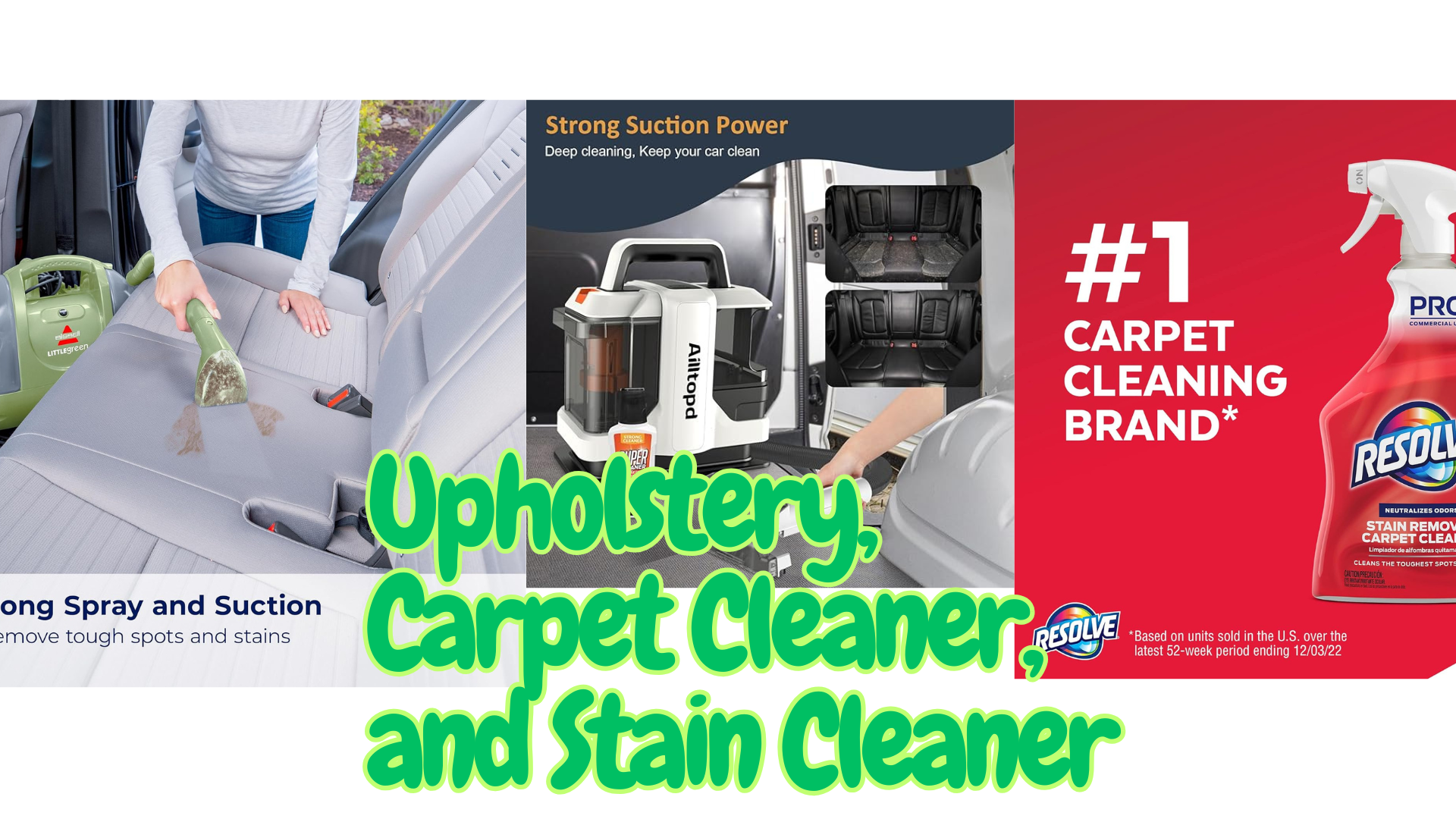 Upholstery, Carpet Cleaner, and Stain Cleaner: The Ultimate Guide to Keeping Your Home Clean and Fresh